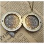 Steampunk Owl Locket Necklace Vintage Style Original Design
