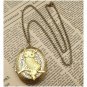 Steampunk Owl Locket Necklace Vintage Style Original Design