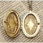 Steampunk Owl Locket Necklace Vintage Style Original Design