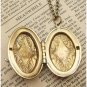 Steampunk Pangolin Locket Necklace Vintage Style Original Design
