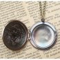 Steampunk Owl Locket Necklace Vintage Style Original Design