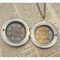 Steampunk Pirate Owl Locket Necklace Vintage Style Original Design