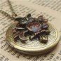 Steampunk Owl Locket Necklace Vintage Style Original Design