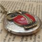 Steampunk Owl Locket Necklace Vintage Style Original Design