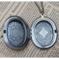 Steampunk Peacock Locket Necklace Vintage Style Original Design