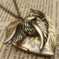 Steampunk Bird Locket Necklace Vintage Style Original Design