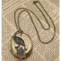 Steampunk Peacock Locket Necklace Vintage Style Original Design