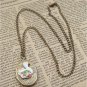 Steampunk Swan Locket Necklace Vintage Style Original Design