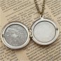 Steampunk Bird Locket Necklace Vintage Style Original Design