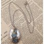 Steampunk Peacock Locket Necklace Vintage Style Original Design