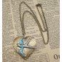 Steampunk Swallow Locket Necklace Vintage Style Original Design