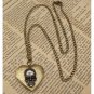 Steampunk Skull Locket Necklace Vintage Style Original Design