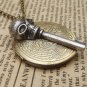 Steampunk Skull Key Locket Necklace Vintage Style Original Design