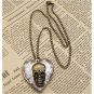 Steampunk Skull Locket Necklace Vintage Style Original Design