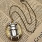 Steampunk Beetle Locket Necklace Vintage Style Original Design