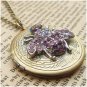 Steampunk Bee Locket Necklace Vintage Style Original Design