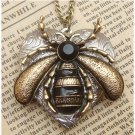 Steampunk Bee Locket Necklace Vintage Style Original Design