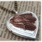 Steampunk Corn Locket Necklace Vintage Style Original Design