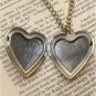 Steampunk Shell Locket Necklace Vintage Style Original Design