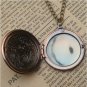 Steampunk Pumpkin Locket Necklace Vintage Style Original Design