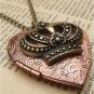 Steampunk Crown Locket Necklace Vintage Style Original Design