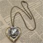Steampunk Flower Locket Necklace Vintage Style Original Design