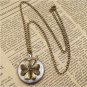 Steampunk Flower Locket Necklace Vintage Style Original Design