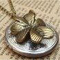 Steampunk Flower Locket Necklace Vintage Style Original Design