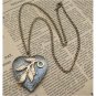 Steampunk Leaf Locket Necklace Vintage Style Original Design