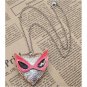 Steampunk Mask Locket Necklace Vintage Style Original Design