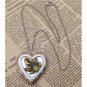 Steampunk Leaf Locket Necklace Vintage Style Original Design