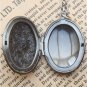 Steampunk Flower Locket Necklace Vintage Style Original Design