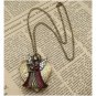 Steampunk Angel Locket Necklace Vintage Style Original Design