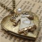 Steampunk Angel Locket Necklace Vintage Style Original Design