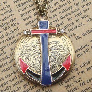 Steampunk Archor Locket Necklace Vintage Style Original Design