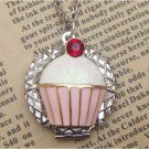 Steampunk Cake Locket Necklace Vintage Style Original Design