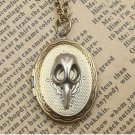 Steampunk Skull Locket Necklace Vintage Style Original Design