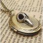 Steampunk Skull Locket Necklace Vintage Style Original Design