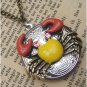 Handmade Steampunk Crab Locket Necklace Vintage Style Original Design