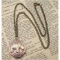 Handmade Steampunk Elephant Locket Necklace Vintage Style Original Design