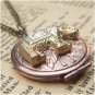 Handmade Steampunk Elephant Locket Necklace Vintage Style Original Design