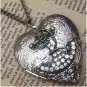 Handmade Steampunk Anchor Locket Necklace Vintage Style Original Design