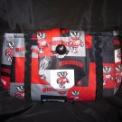 Wisconsin Badger Neck Tie Purse