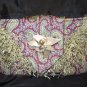 multi color tie purse