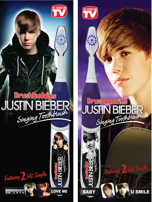 Justin Bieber Singing Toothbrush Set (2toothbrush set)