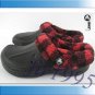 Crocs Blitzen LJ Plaid women's shoes sz;M4/W6-M7/W9