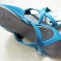 CROCSâ„¢ CYPRUS High Heels blue&silver sz;W6-W9=EUR37-40