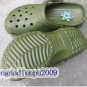 Crocs beach clogs men's Army green shoes sz;XS S M L XL