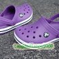 CROCSâ„¢ crocband purple shoe sz:6C7-12C13=EUR22-31