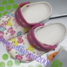 lovely CROCS™ hello kitty kid's shoes SZ;4C5-M3/W5